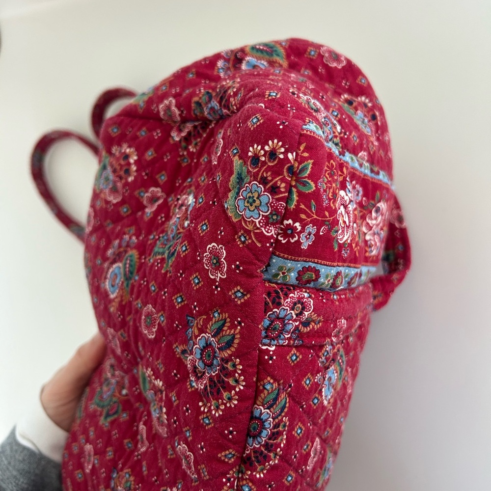 Vera Bradley Provincial Red Hoosier 1986 bag - Picture 5 of 16